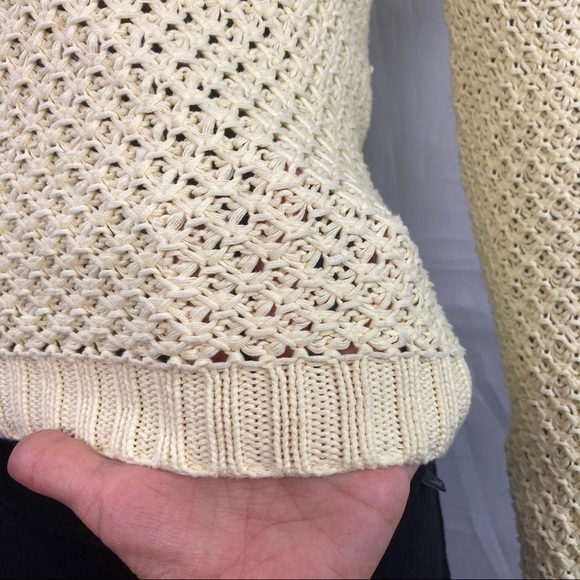 Andrea Jovine pale yellow knit sweater - Picture 4 of 5